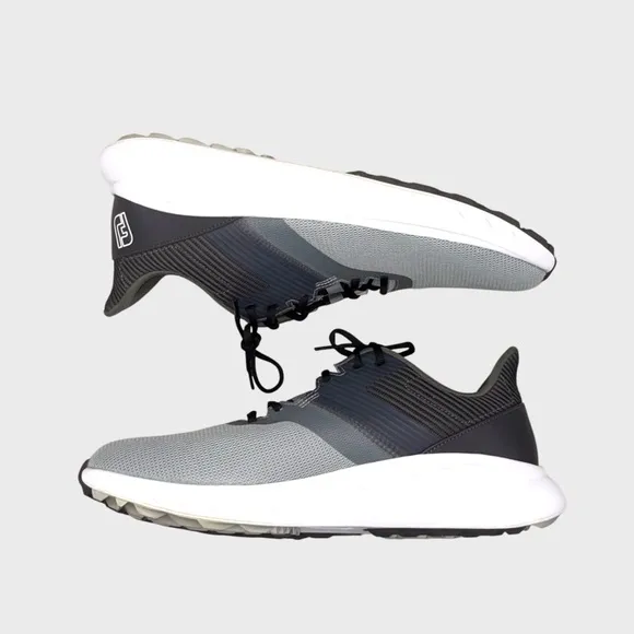 FootJoy Men's Flex Golf Shoes - Grey/Charcoal Size 12M