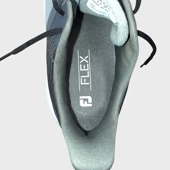 FootJoy Men's Flex Golf Shoes - Grey/Charcoal Size 12M