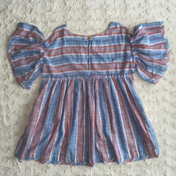 FREE PEOPLE Dress Flowy Oversized Mini Tunic Pockets