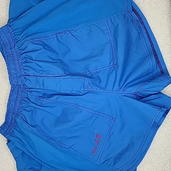 Free People Intimately Perfect Pima Cotton Boxer &amp; Cropped Top Set Cobalt - NWT