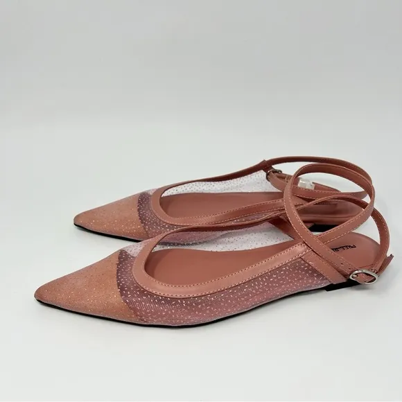 Free People Jules Mesh Flats