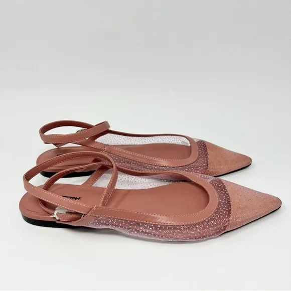 Free People Jules Mesh Flats