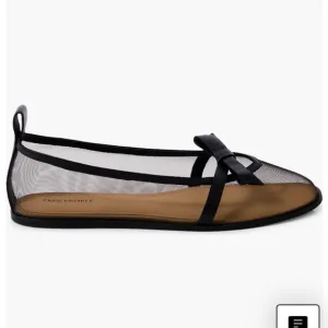 🏷️🏷️Free People Mania Mesh bow black flats 8.5 NWT
