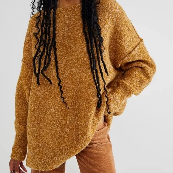 Free People Moira Slouchy Tunic Sweater