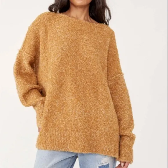 Free People Moira Slouchy Tunic Sweater