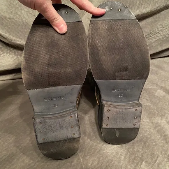 Free people Santa Fe lace boots