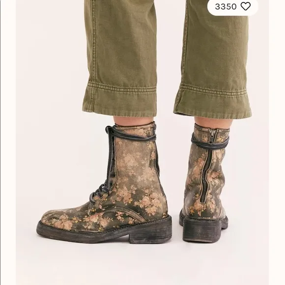 Free people Santa Fe lace boots