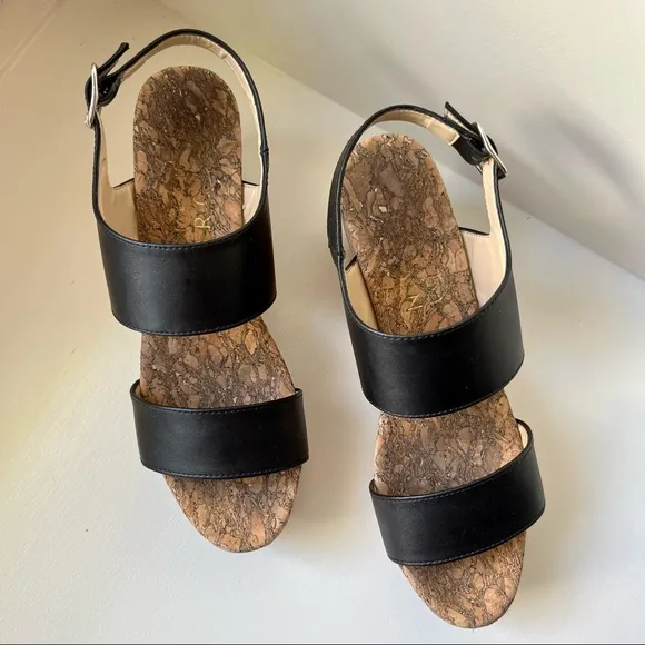 Free People Sydney Brown Vegan Flatform Sandals