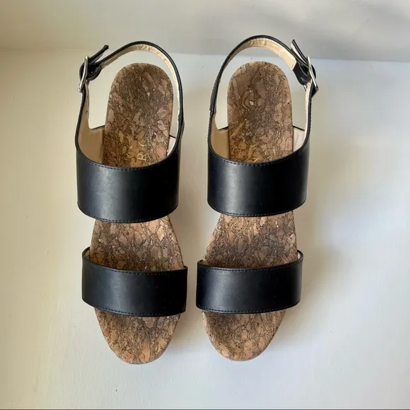Free People Sydney Brown Vegan Flatform Sandals