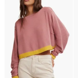 FREE PEOPLE We The Free Into The Blue Pullover / Blue Combo