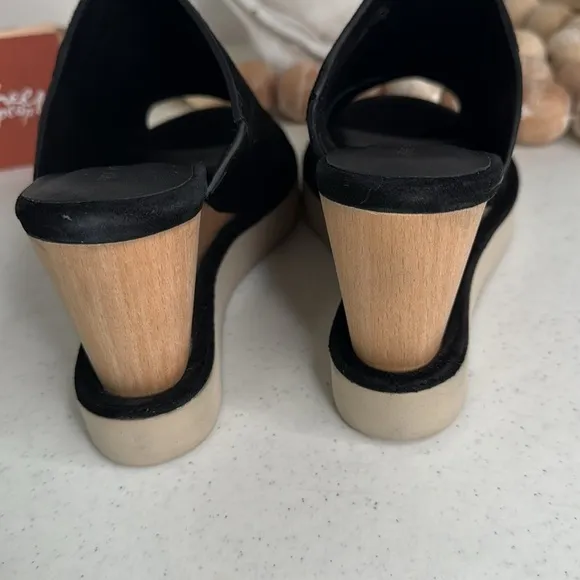 Free People Women's Running in Wedges Mule Sz 7