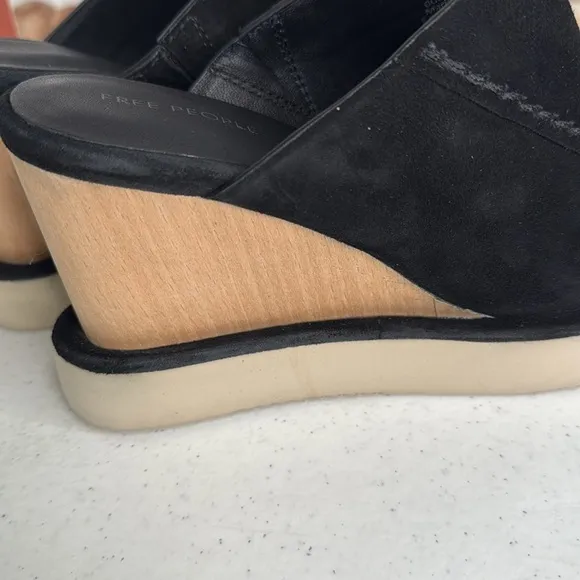 Free People Women's Running in Wedges Mule Sz 7