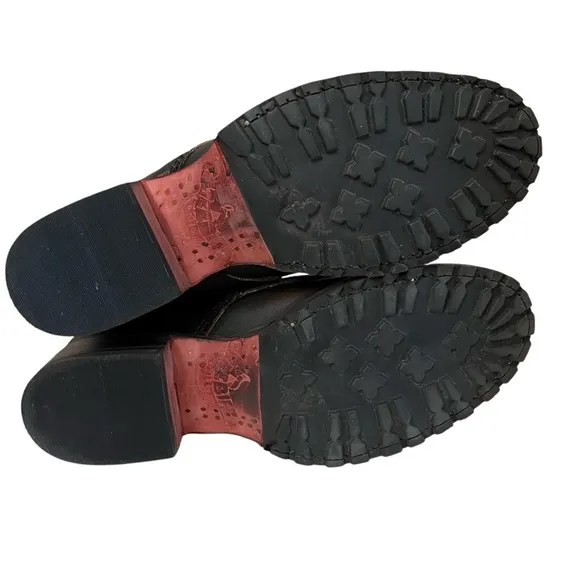 Freebird by Steven Liverpool Distressed Leather Combat Boots
