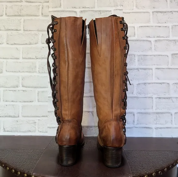 FreeBird WYATT Lace Up Boots size 7