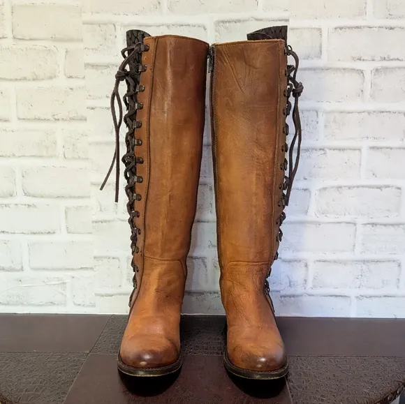 FreeBird WYATT Lace Up Boots size 7