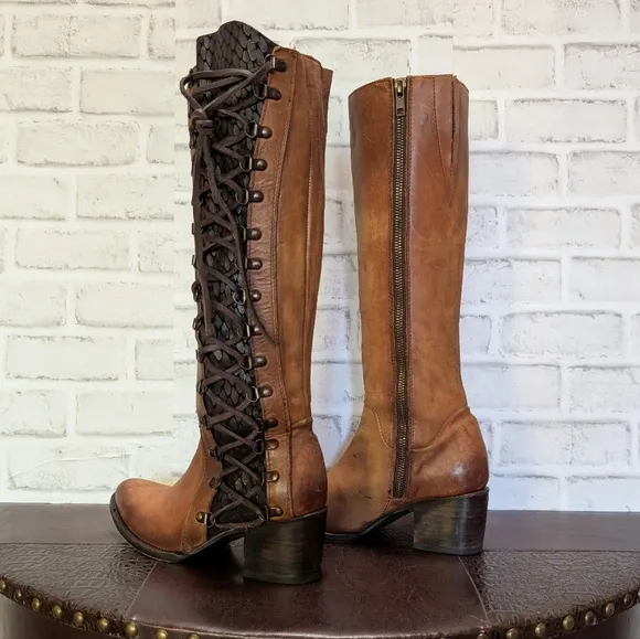 FreeBird WYATT Lace Up Boots size 7