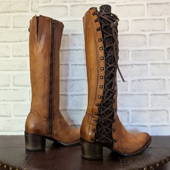 FreeBird WYATT Lace Up Boots size 7