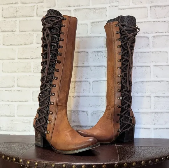 FreeBird WYATT Lace Up Boots size 7