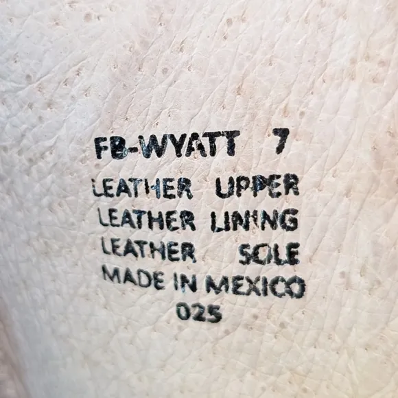 FreeBird WYATT Lace Up Boots size 7