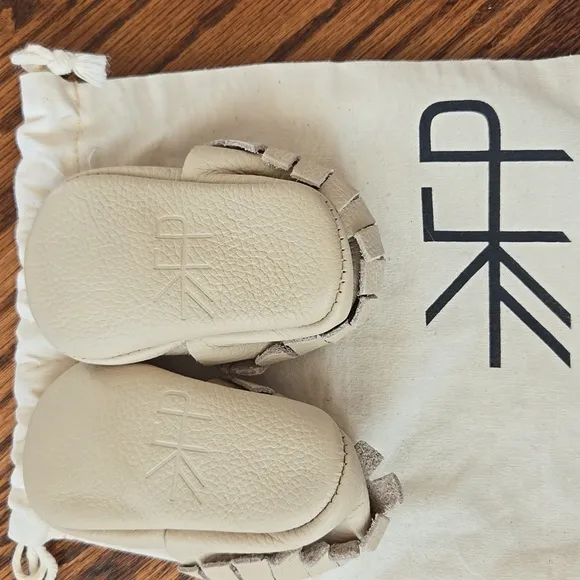 Freshly picked baby moccasins