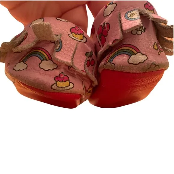 Freshly Picked Hello Kitty Genuine Leather Moccasins