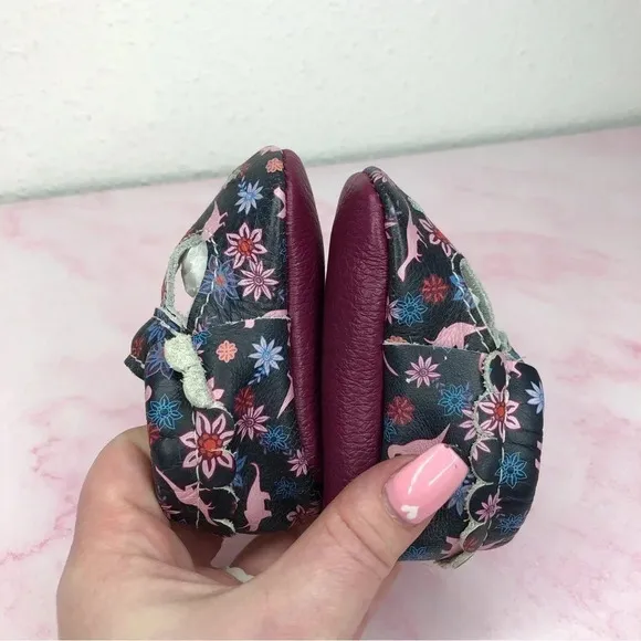 Freshly Picked Mary Jane Dinos &amp; Dahlias size 1 infant Rare Discontinued Style