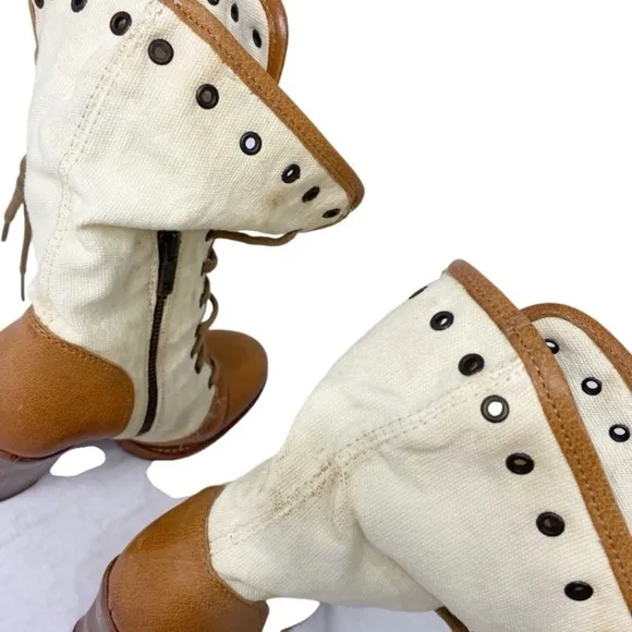 FRYE Julia Lace Up Boots