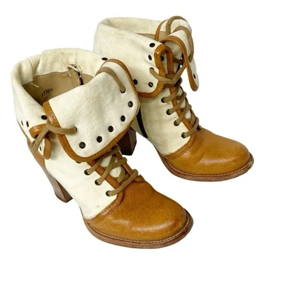 FRYE Julia Lace Up Boots