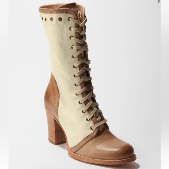 FRYE Julia Lace Up Boots