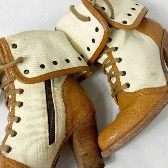 FRYE Julia Lace Up Boots