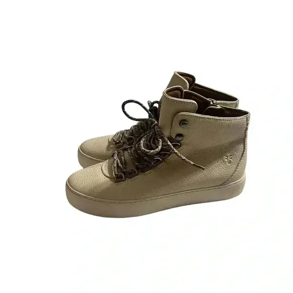 FRYE Lena Hiker Leather Lace Up Sneaker size 8