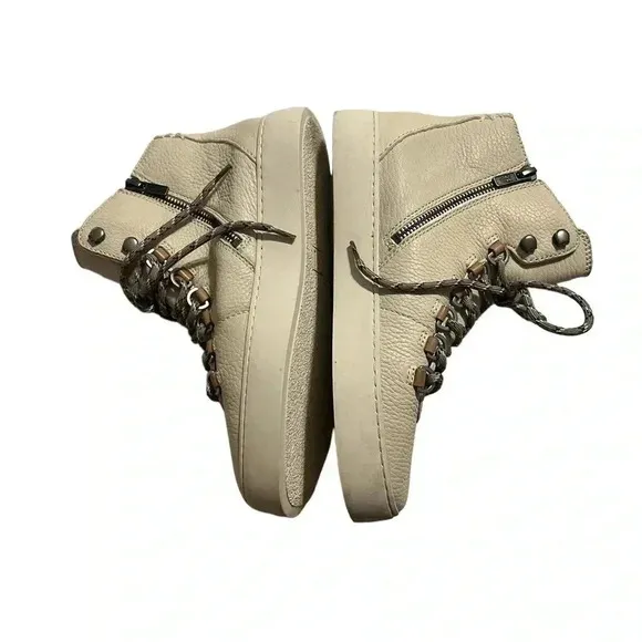 FRYE Lena Hiker Leather Lace Up Sneaker size 8