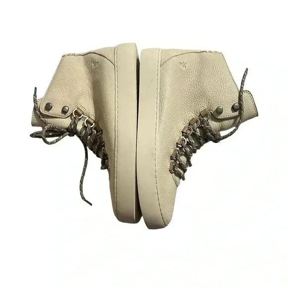 FRYE Lena Hiker Leather Lace Up Sneaker size 8