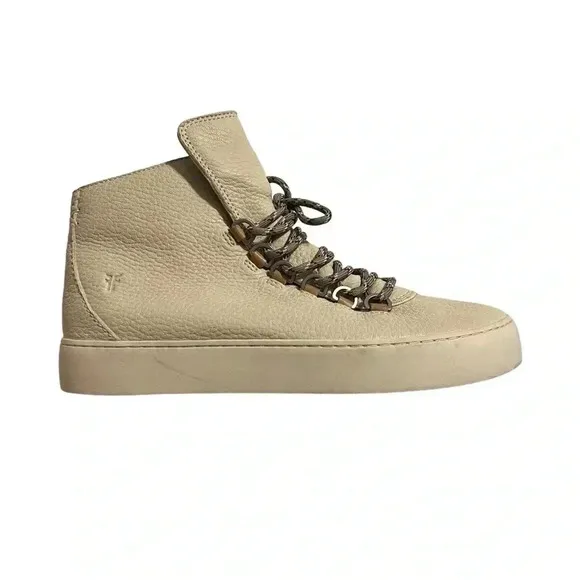 FRYE Lena Hiker Leather Lace Up Sneaker size 8