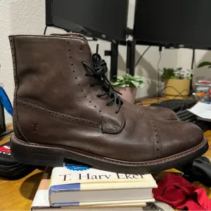 Frye Men's Murray Lace Up Ankle Boots - Size 10