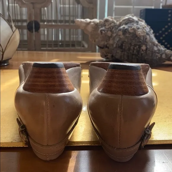Frye Peep Toe Wedges