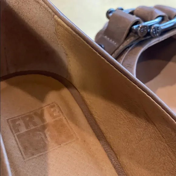Frye Peep Toe Wedges