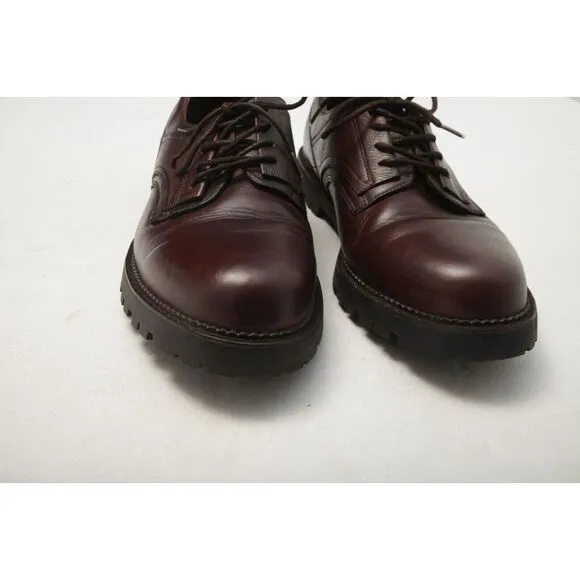 Frye Rutland Mens Shoes 10.5 D Brown Leather Oxford Derby