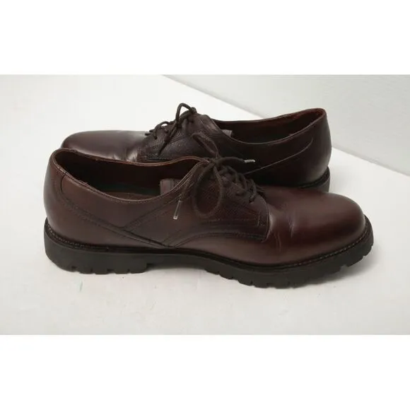 Frye Rutland Mens Shoes 10.5 D Brown Leather Oxford Derby