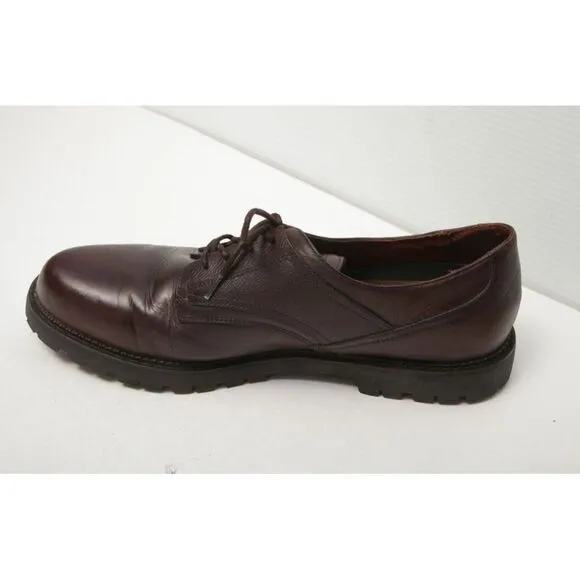 Frye Rutland Mens Shoes 10.5 D Brown Leather Oxford Derby