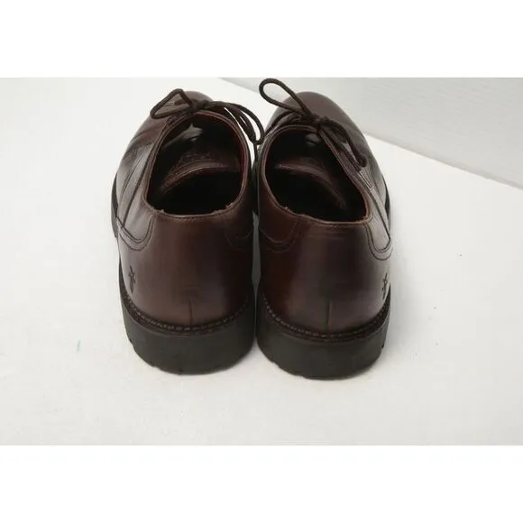 Frye Rutland Mens Shoes 10.5 D Brown Leather Oxford Derby