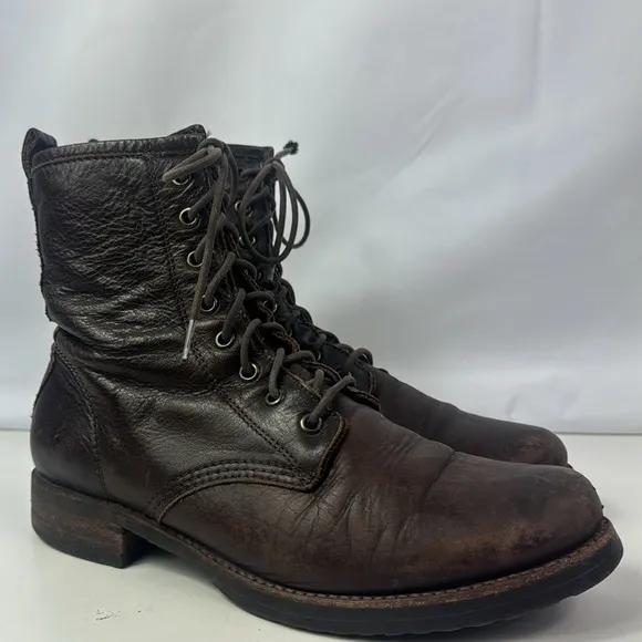 Frye Veronixa Combat Leather Women's Boots
