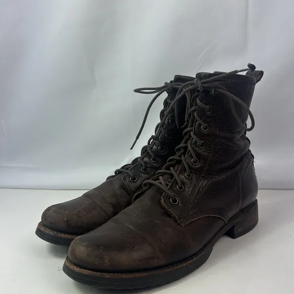 Frye Veronixa Combat Leather Women's Boots