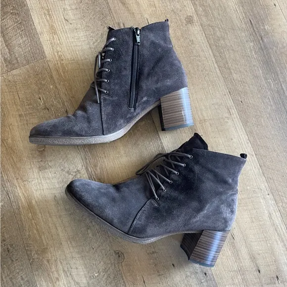 Gabor | Lace-Up Heeled Zip Boots