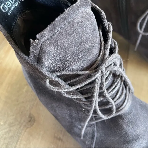 Gabor | Lace-Up Heeled Zip Boots