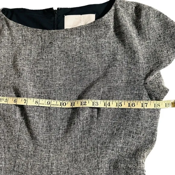 GAL MEETS GLAM BARBARA YARN DYED BOATNECK DRESS SIZE 6