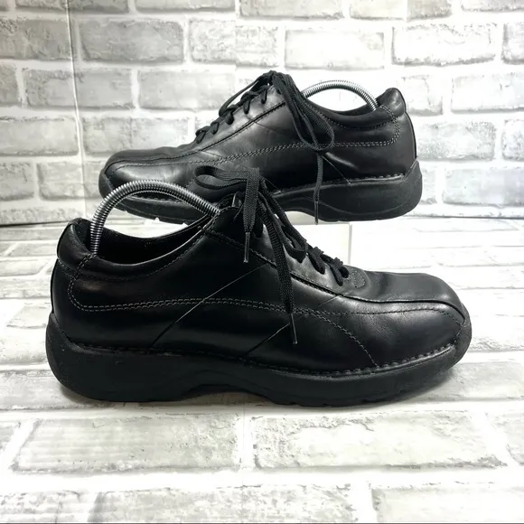 GBX Men's Size 12 M Black Leather Oxford Lace Up Shoes