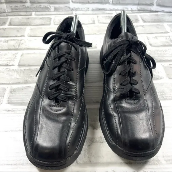 GBX Men's Size 12 M Black Leather Oxford Lace Up Shoes