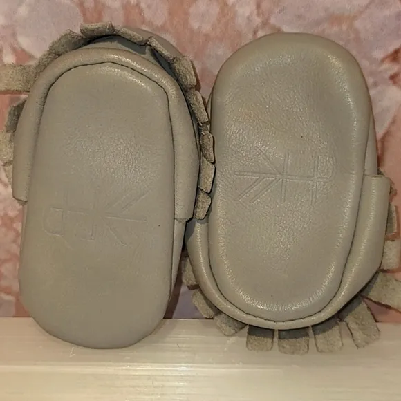 GENUINE Leather Infant Moccasins
