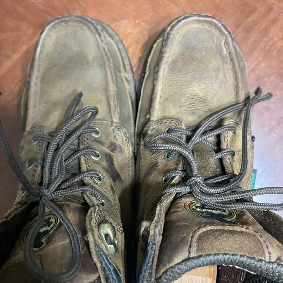 GEORGIA MENS ATHENS Chukka WATERPROOF WORK BOOT G7403 Boots 6’ Lace Up Moccasins
